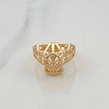 Anillo Pantera Filigrana 4.2 g / T8 Oro Amarillo 18K