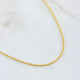 Cadena Lazo 5.35gr / 17 3/4 in / Oro Amarillo +3 18K ©