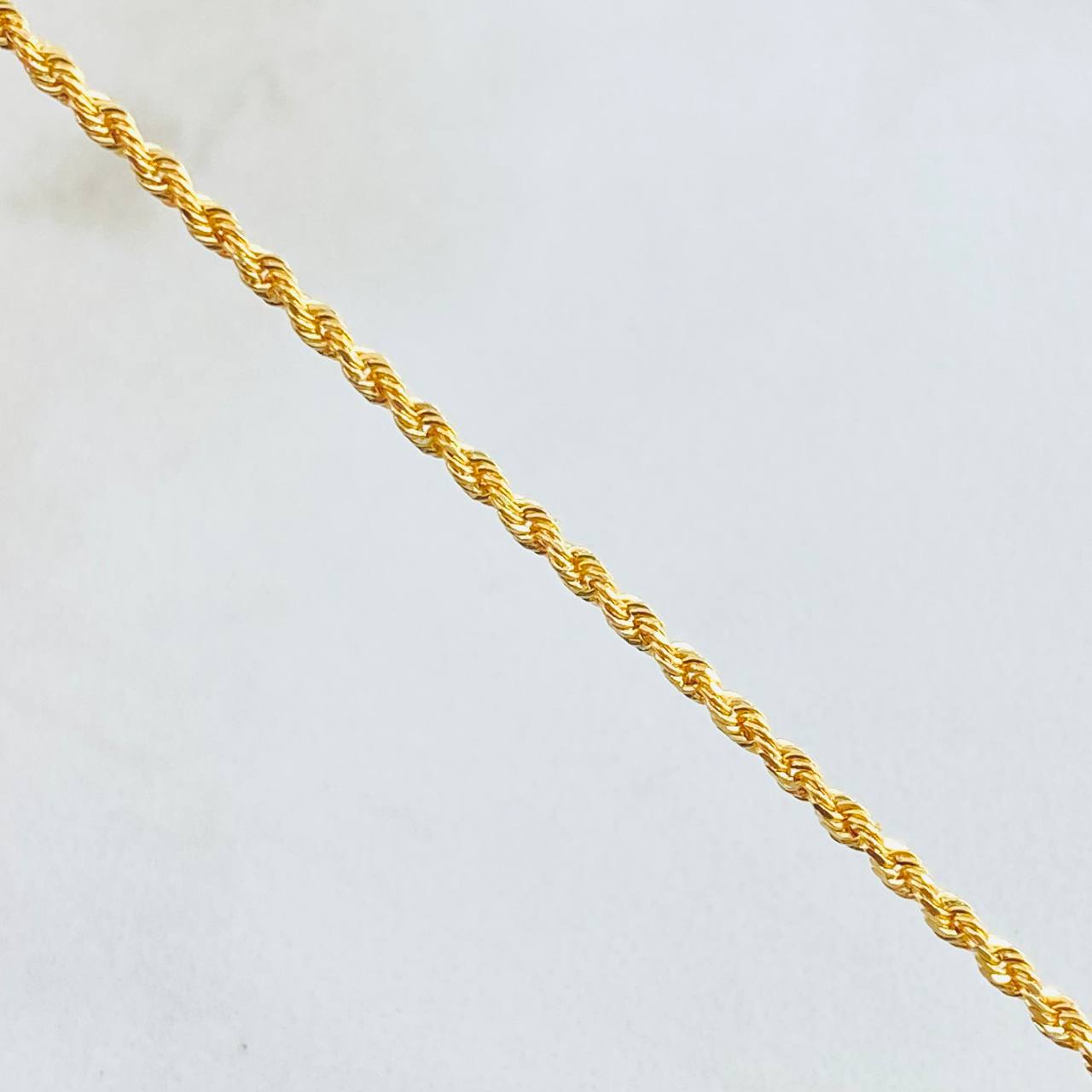 Cadena Lazo 5.35gr / 17 3/4 in / Oro Amarillo +3 18K ©