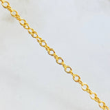 Cadena Lazo Roll-On 4.05gr / 19 3/4 in / 3.3mm Oro Amarillo +3 18K *