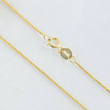 Cadena Franco 1.7gr / 17 3/4 in / Oro Amarillo +3 18K *