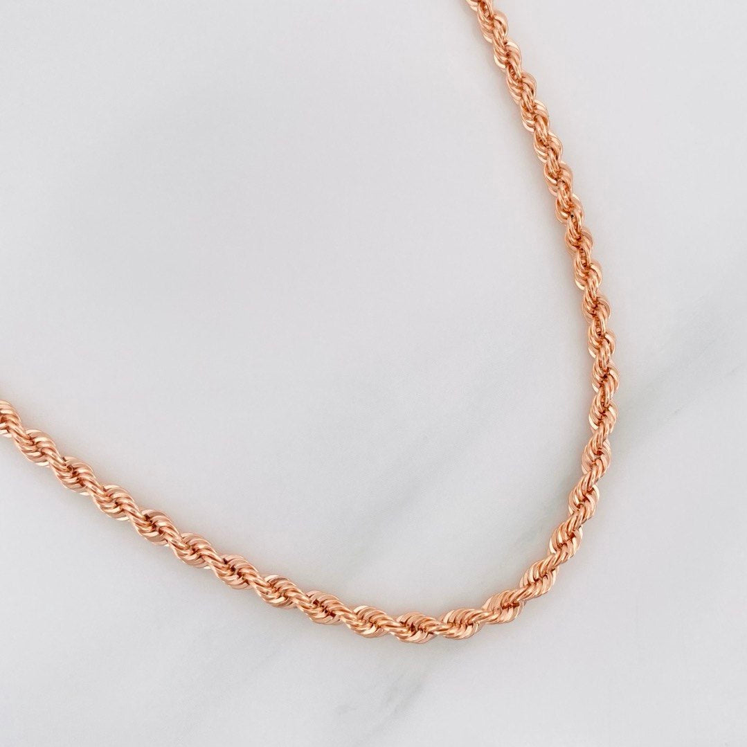 Rope Chain 5 g / 23 3/4 in / 2.7 mm 18K Rose Gold