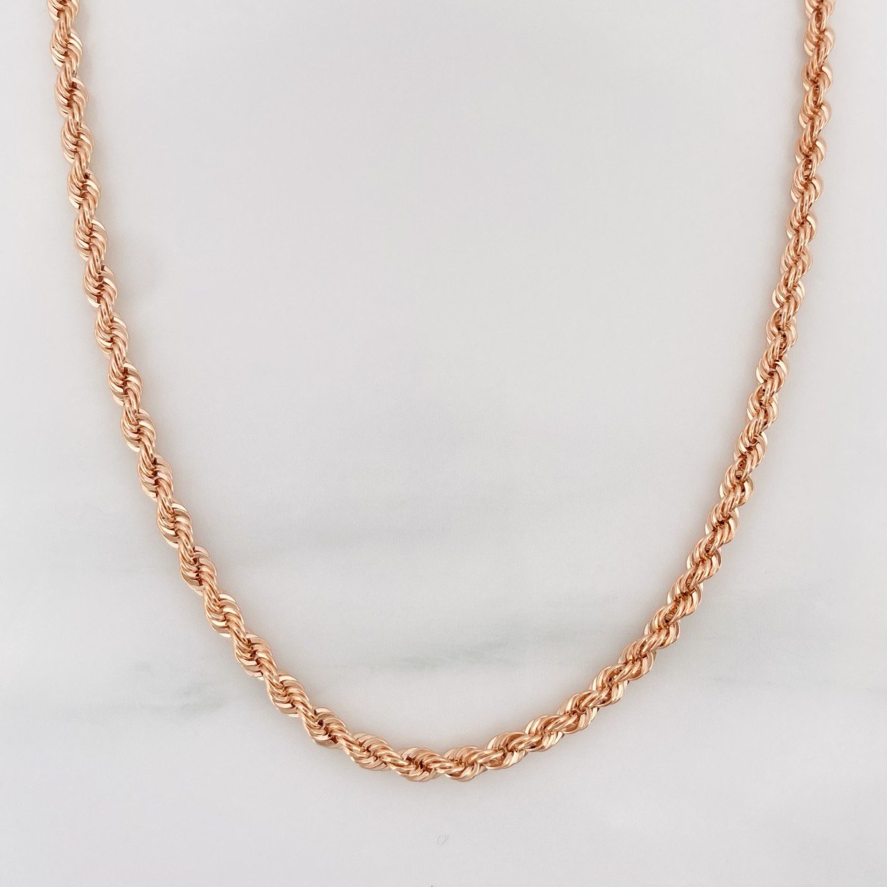 Rope Chain 5 g / 23 3/4 in / 2.7 mm 18K Rose Gold