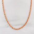 Rope Chain 5 g / 23 3/4 in / 2.7 mm 18K Rose Gold