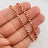Rope Chain 5 g / 23 3/4 in / 2.7 mm 18K Rose Gold