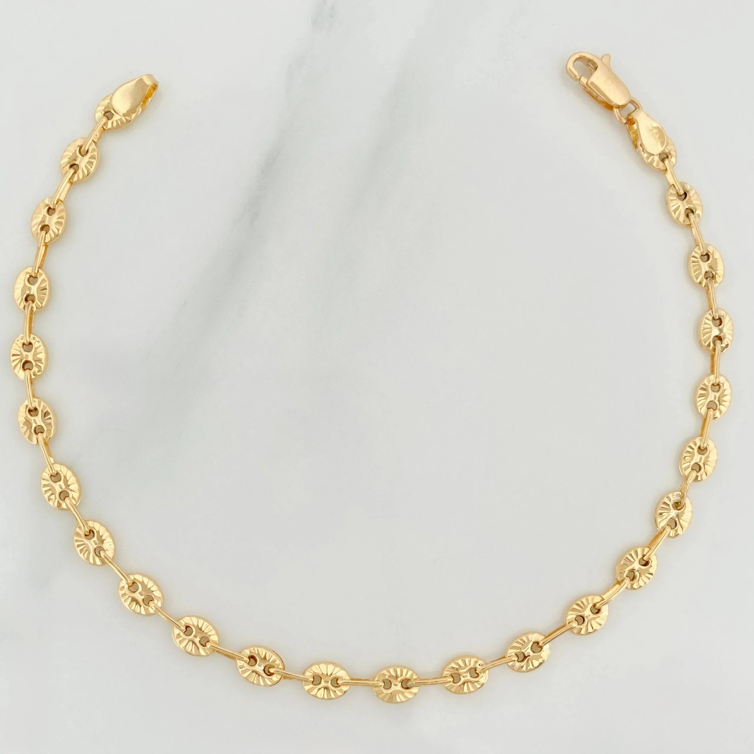 Pulso Gc 3g / 7 3/4 in / 3.8mm Oro Amarillo 18K