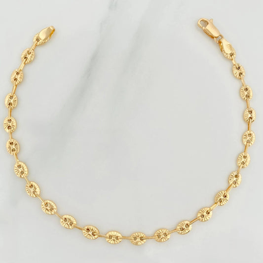 Bracelet Gc 3g / 7 3/4 in / 3.8mm Yellow Gold 18K