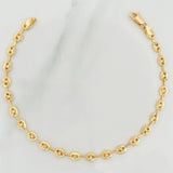 Pulso Gc 3g / 7 3/4 in / 3.8mm Oro Amarillo 18K