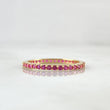 Petit Churumbela Ring 1.5gr / Size 6 1/2 / Fuchsia Zircons 18K Yellow Gold