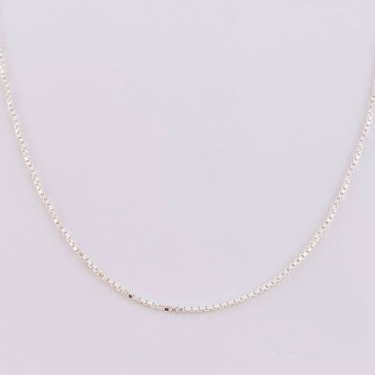 Cadena Veneciana 2.45 g / 17 3/4 in / 1 mm Plata 925