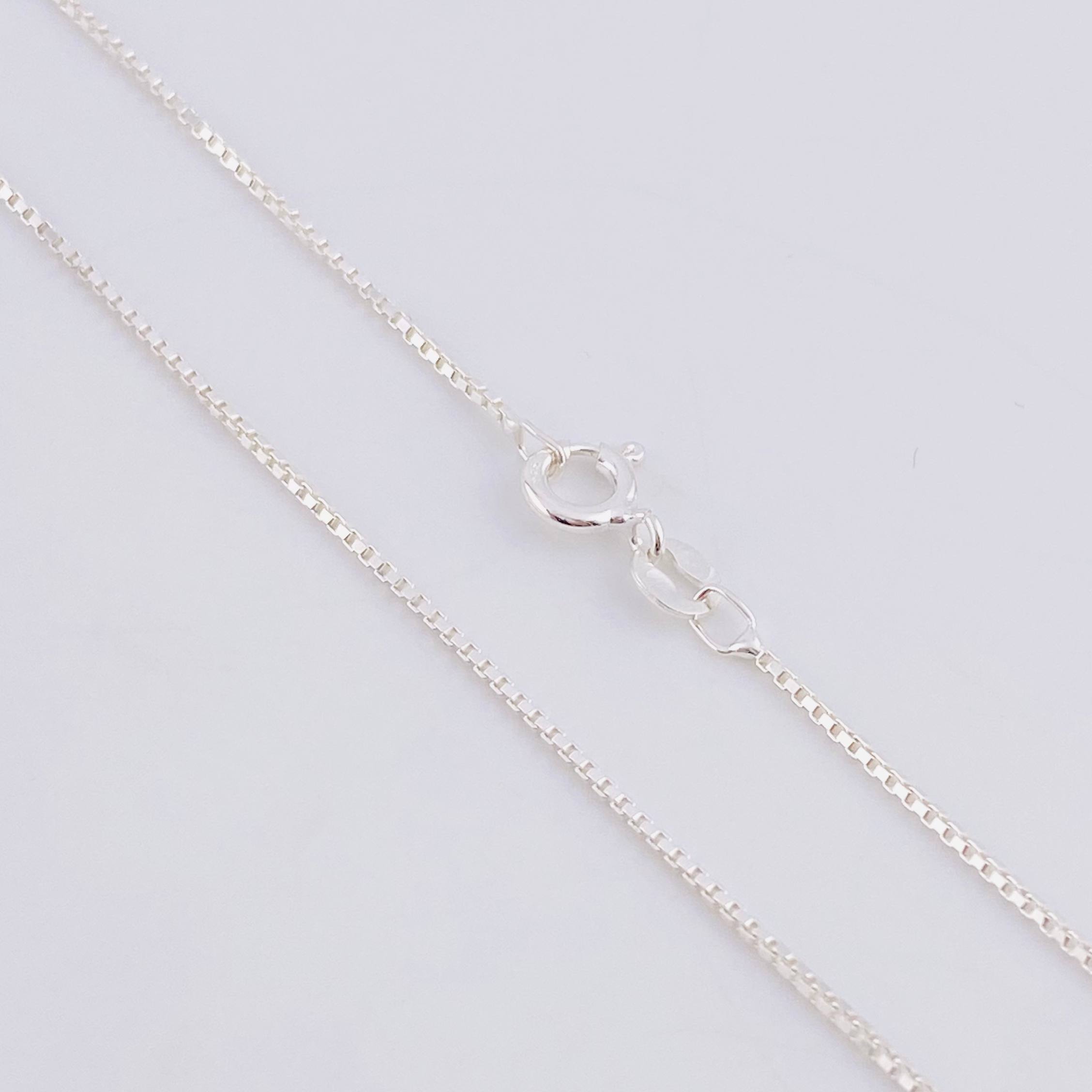 Cadena Veneciana 2.45 g / 17 3/4 in / 1 mm Plata 925