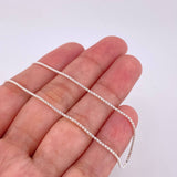 Cadena Veneciana 2.45 g / 17 3/4 in / 1 mm Plata 925