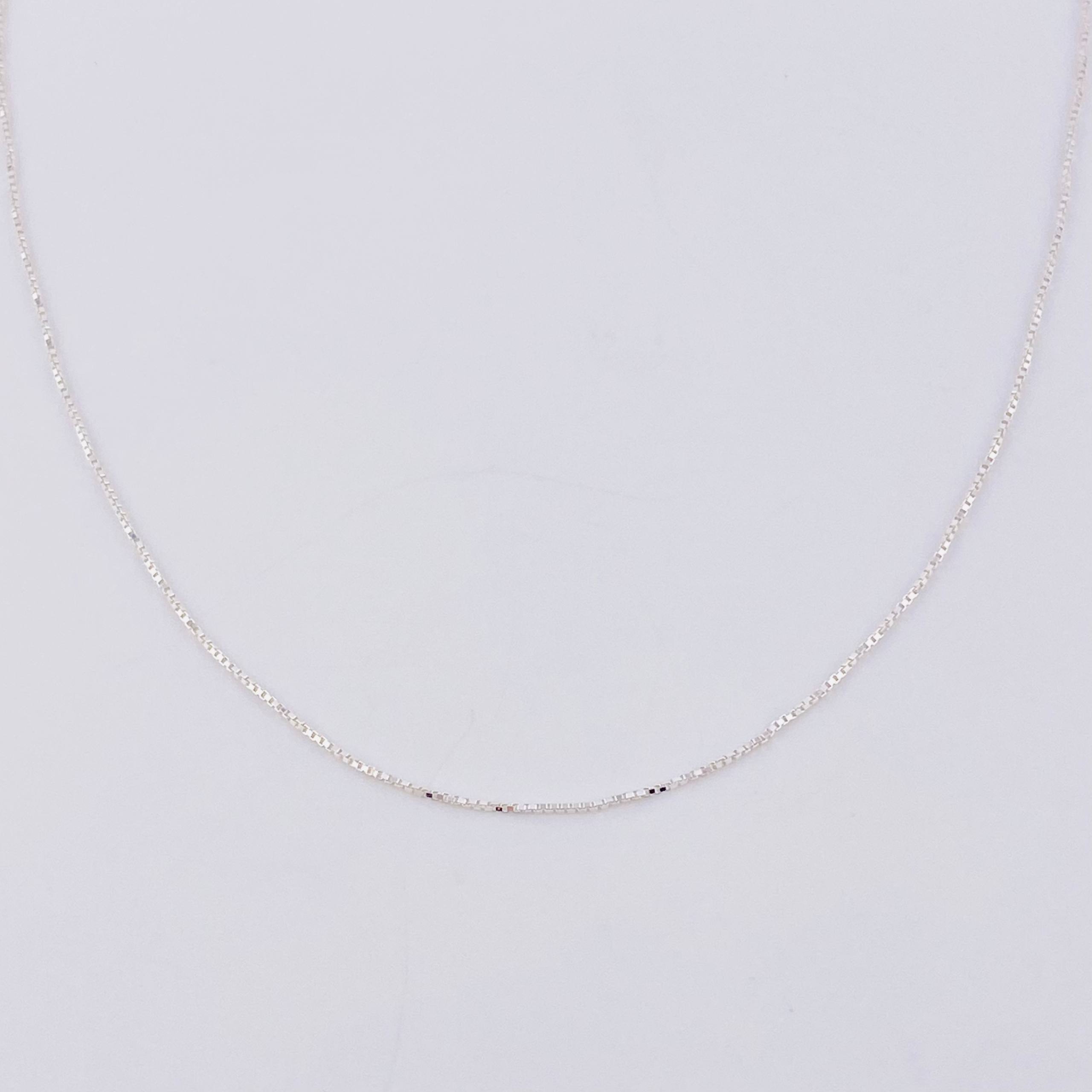 Cadena Veneciana 1.05 g / 40 cm / 0.85 mm Plata 925