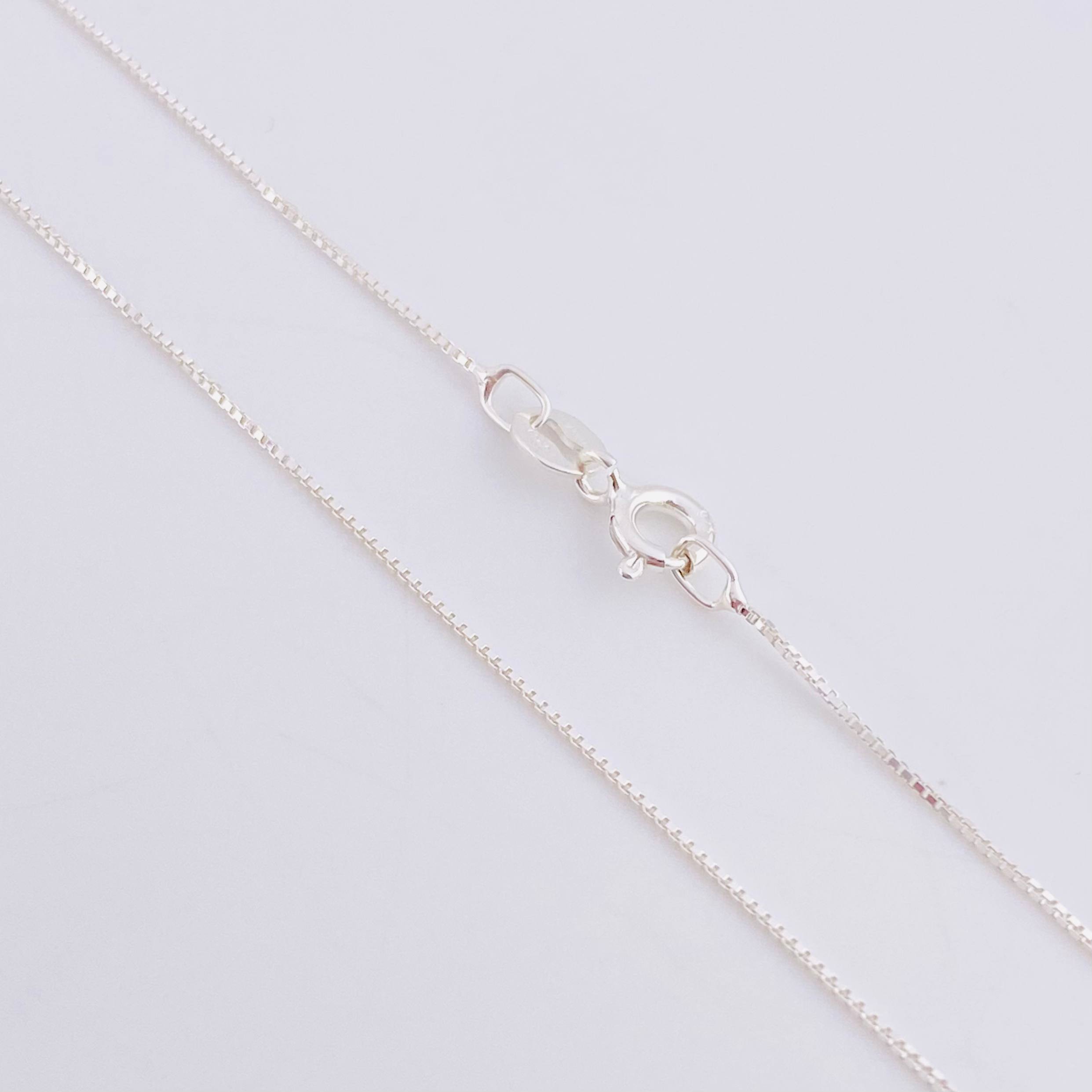 Cadena Veneciana 1.05 g / 15 3/4 in / 0.85 mm Plata 925