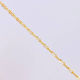Classic Link Chain + Pendant Virgin of Guadalupe / 2.15 g / 17 3/4 in Yellow Gold 18K