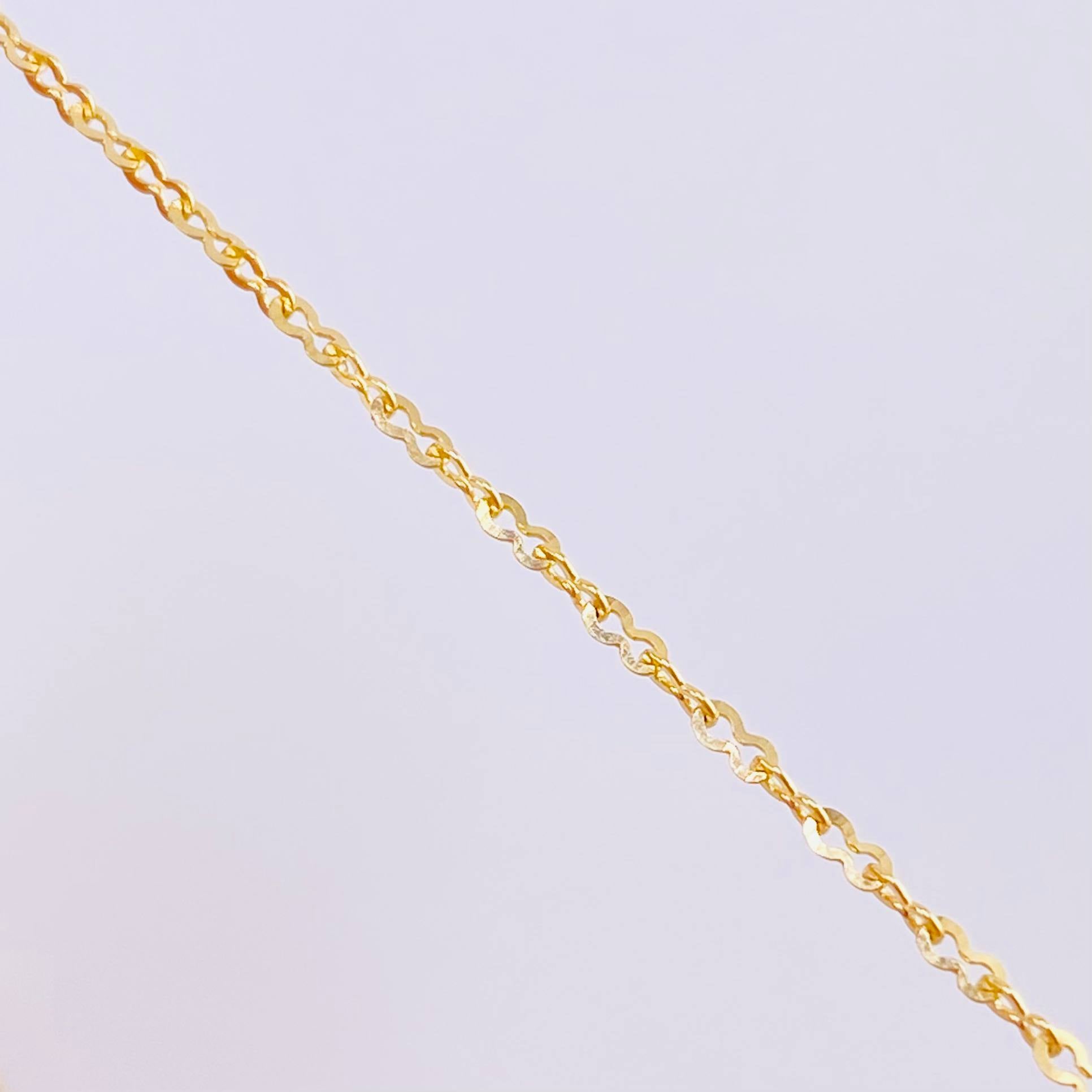 Set Cadena Aro Seguido + Dije Virgen De Guadalupe / 2.2 g / 17 3/4 in Oro Amarillo 18K