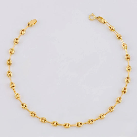 Bracelet GC 2.35g / 8 in / 3.3mm Yellow Gold 18K