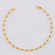 18K Yellow Gold Anklet Gc 3.6 g / 9 3/4 in / 4.5 mm