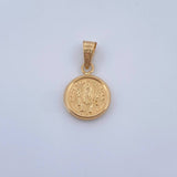 Dije Dije Virgen De Fatima 0.55gr / 3/4 in / Oro Amarillo 18K &