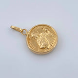 San Judas Tadeo Pendant 0.85gr / 1.9cm / 3/4 in / 18K Gold