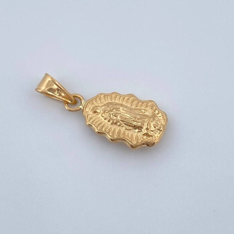 Pendant Virgin of Guadalupe 0.55gr / 0.8in / 18K Gold +0$