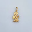 Pendant Guardian Angel 0.5gr / 3/4 in / 18K Gold