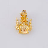 Dije Pato pistolas 2.4g / 1 in Oro Amarillo 18K