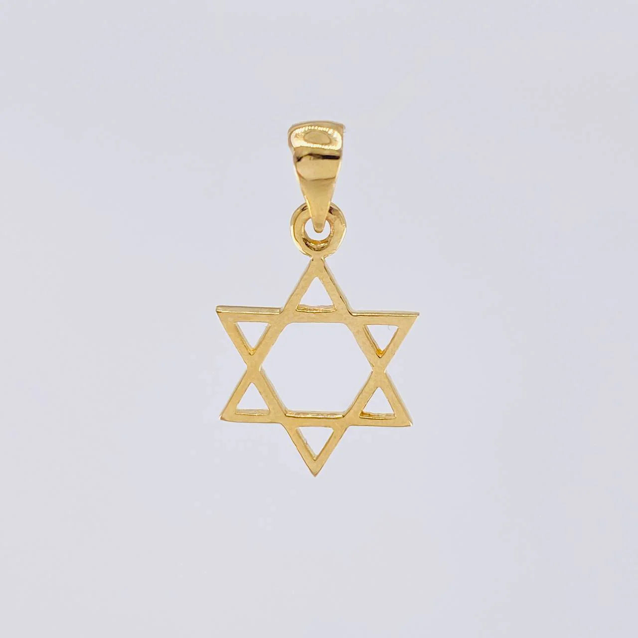 Dije Estrella de David 1.3g / 1 in Oro Amarillo 18K