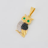 Pendant Owl 2.25g / 1 in 18K Yellow Gold