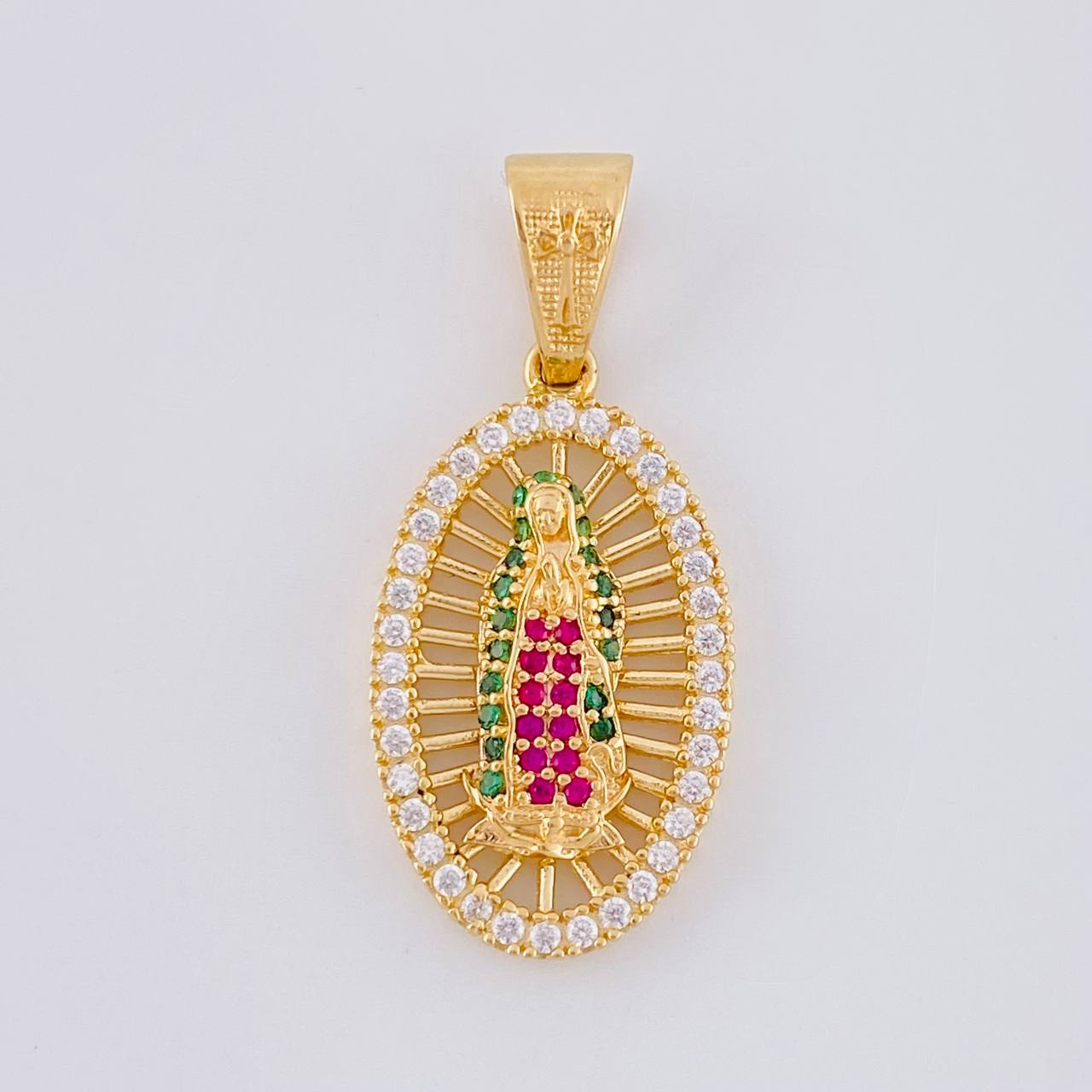 Dije Virgen de guadalupe 3.65g / 1 1/4 in Oro Amarillo 18K