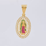 Dije Virgen de guadalupe 3.65g / 1 1/4 in Oro Amarillo 18K