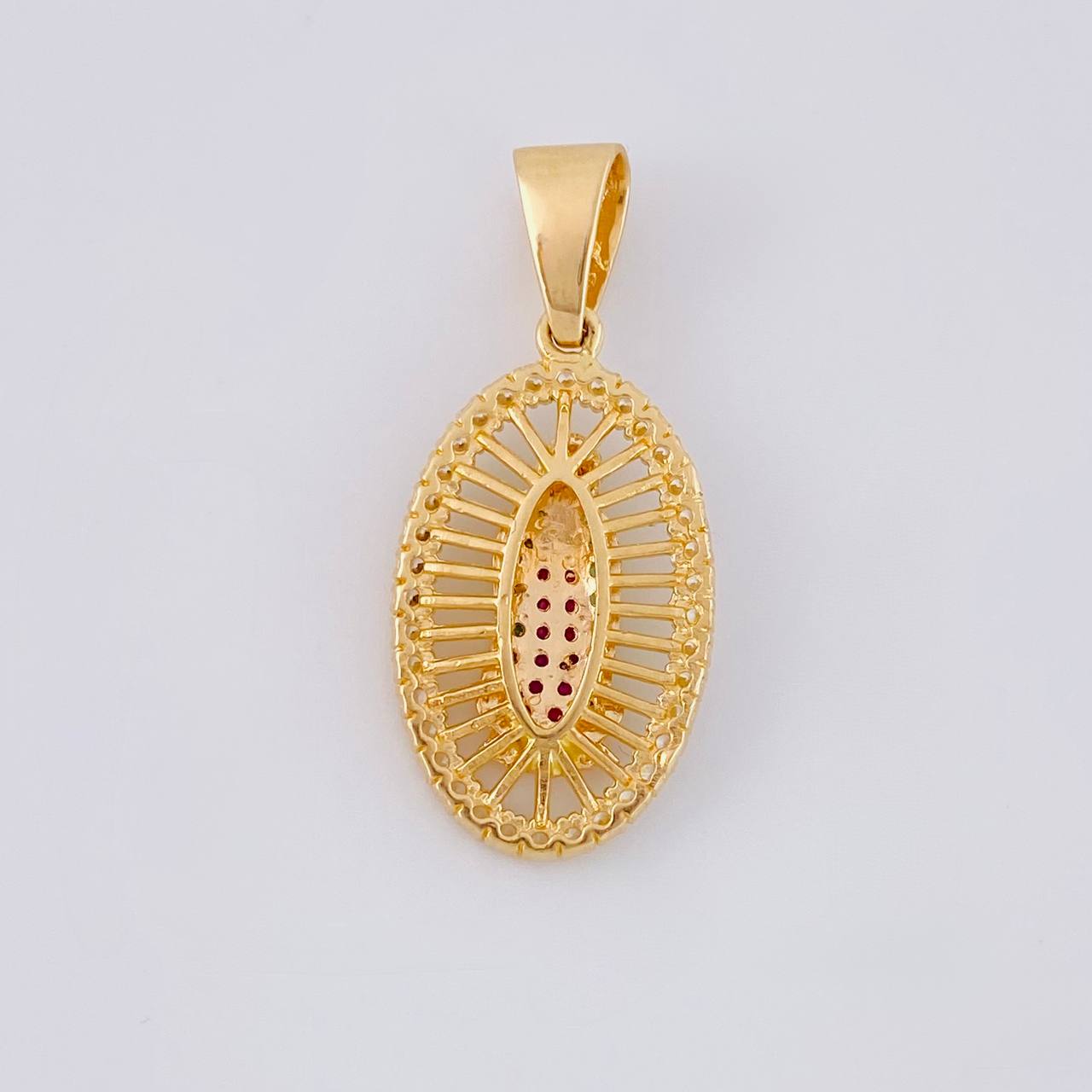 Dije Virgen de guadalupe 3.65g / 1 1/4 in Oro Amarillo 18K