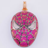 Pendant Mask 68.5g / 2 3/4 in 18K Yellow Gold