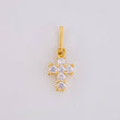 Dije Cruz Cuatro Garras 0.7g / 1/2 in Oro Amarillo 18K