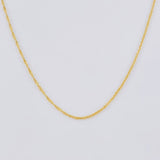 Cadena Singapur 0.85 g / 49 cm / 1 mm Oro Amarillo 18K