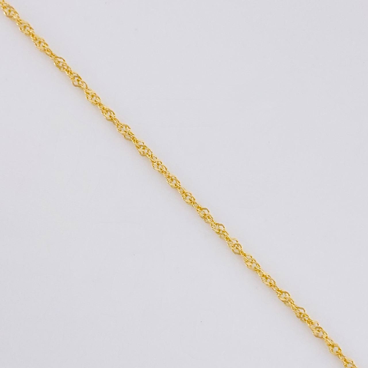 Cadena Singapur 0.85 g / 49 cm / 1 mm Oro Amarillo 18K