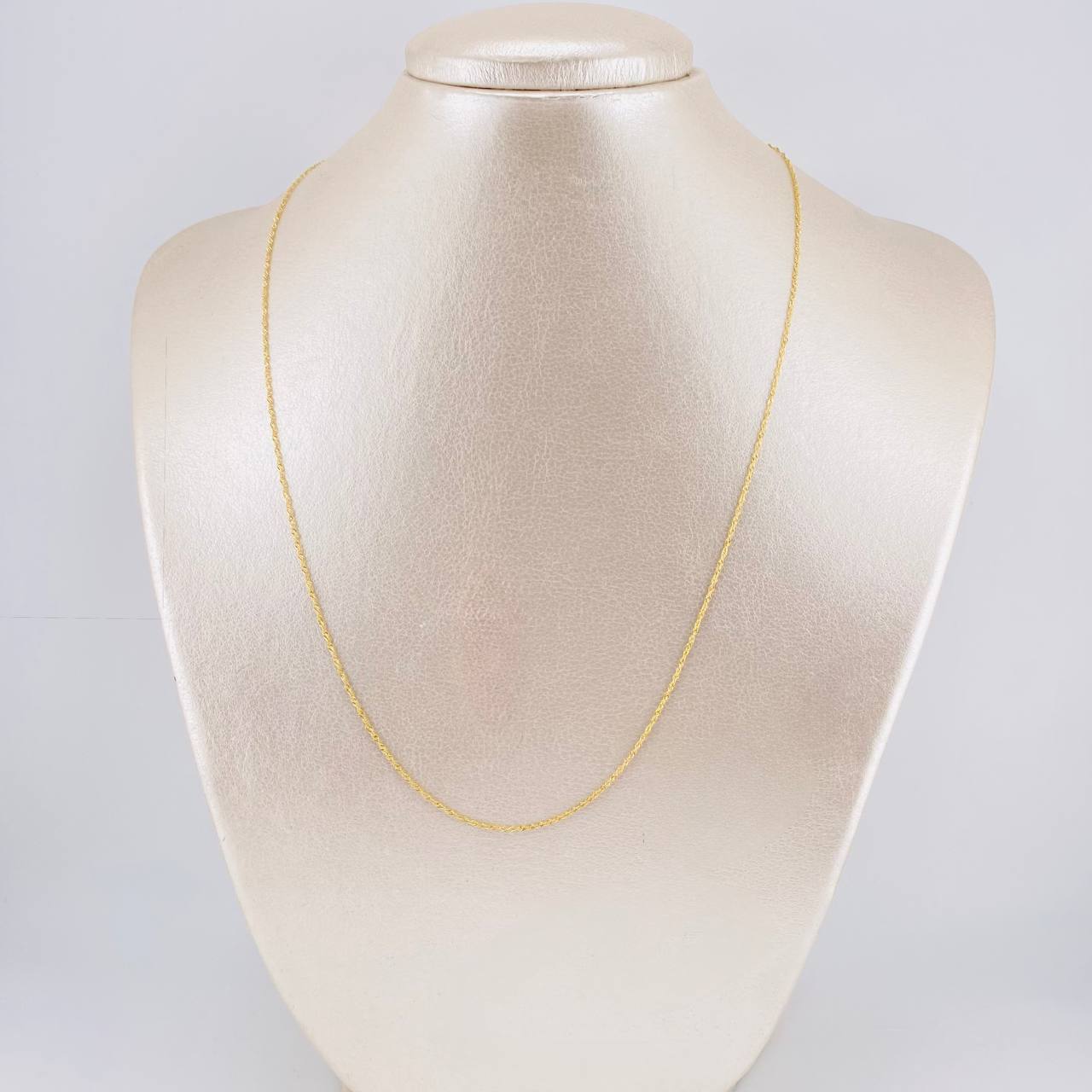 Cadena Singapur 0.85 g / 49 cm / 1 mm Oro Amarillo 18K