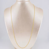 Bismark Chain 2.6 g / 23 3/4 in / 1.9 mm 18K Yellow Gold