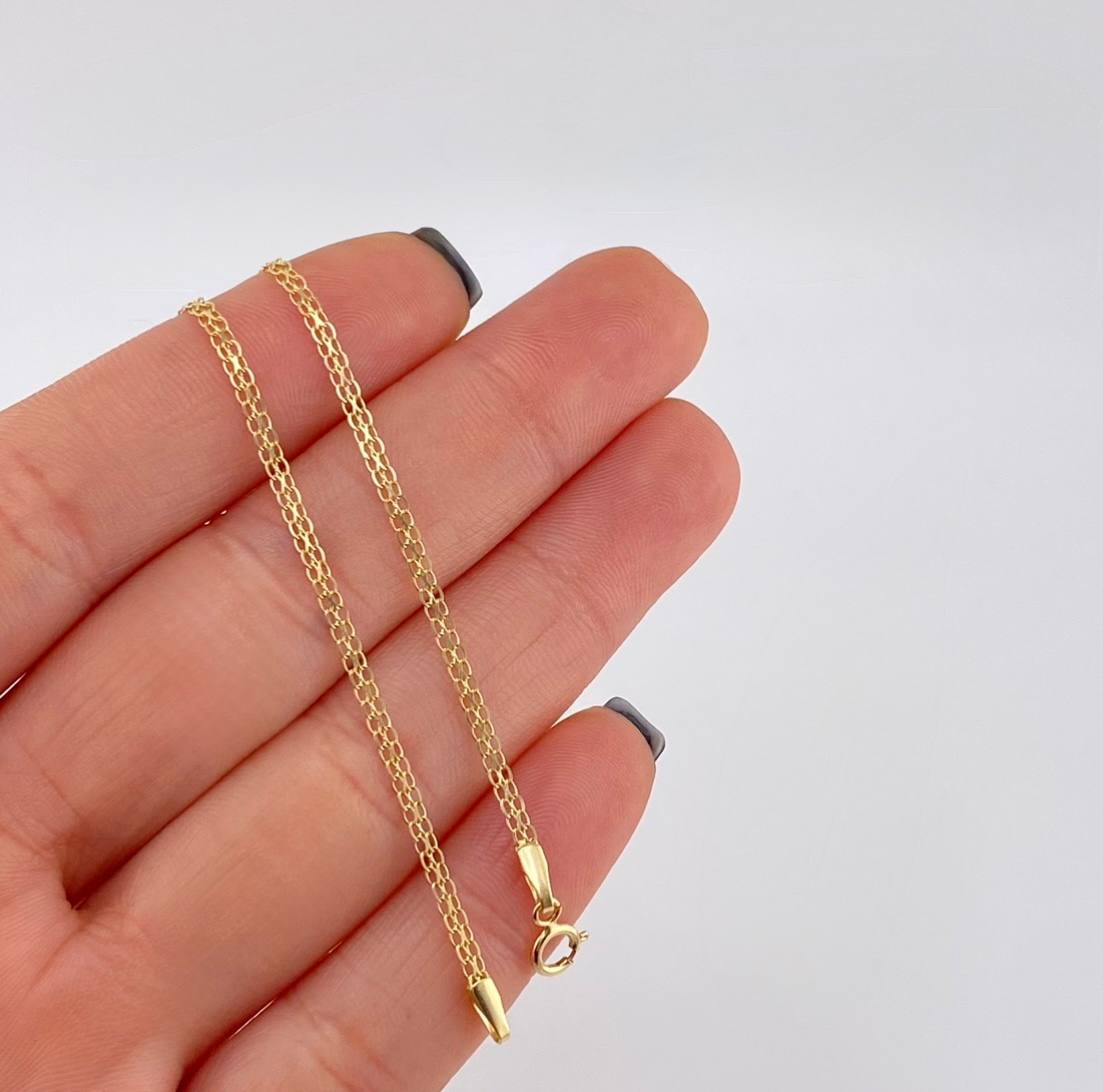 Bismark Chain 2.6 g / 23 3/4 in / 1.9 mm 18K Yellow Gold