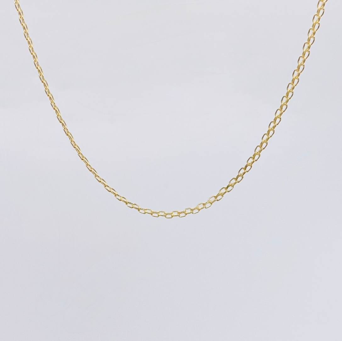 Cadena China 3.85 g / 60 cm / 2.2 mm Oro Amarillo 18K