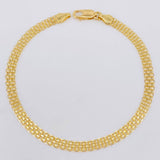 Pulso Chino 3.55 g / 8 in / 4.3 mm Oro Amarillo 18K