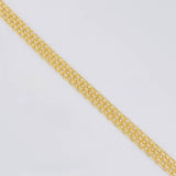 Pulso Chino 3.55 g / 8 in / 4.3 mm Oro Amarillo 18K