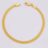 Pulso Chino 4.8 g / 7 3/4 in / 3.7 mm Oro Amarillo 18K