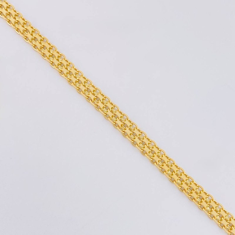 Pulso Chino 4.8 g / 7 3/4 in / 3.7 mm Oro Amarillo 18K