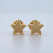 Stud Earrings Star 0.75gr / 18K Gold $