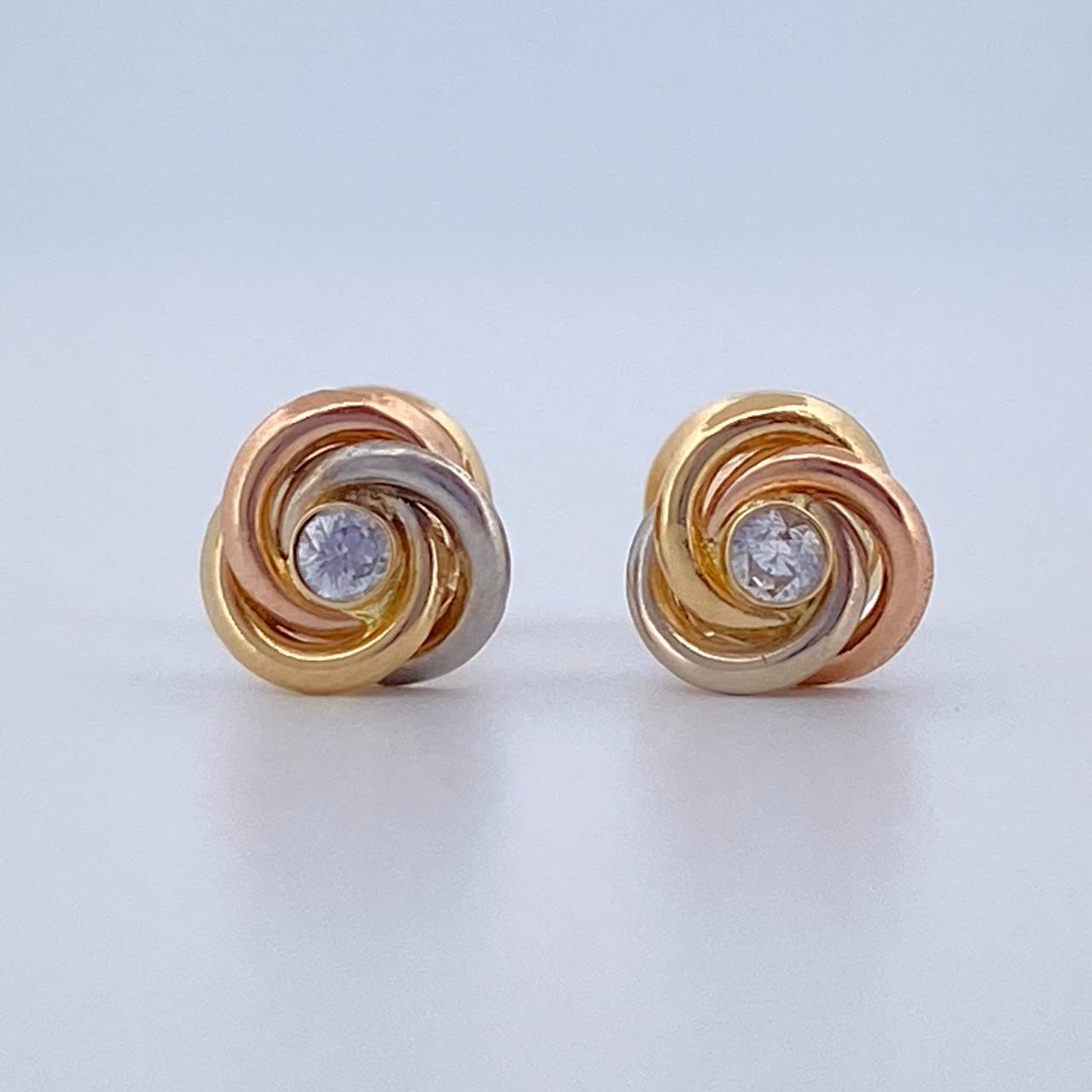 Stud Earrings Helice 0.7gr / 18K Gold $