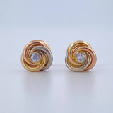 Stud Earrings Helice 0.7gr / 18K Gold $