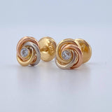 Stud Earrings Helice 0.7gr / 18K Gold $