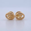 Stud Earrings GC 0.55gr / 18K Gold $