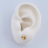 Stud Earrings GC 0.55gr / 18K Gold $